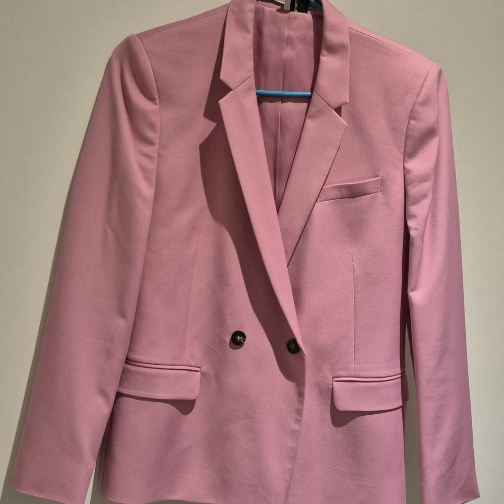 Topshop Pink Women's Blazer